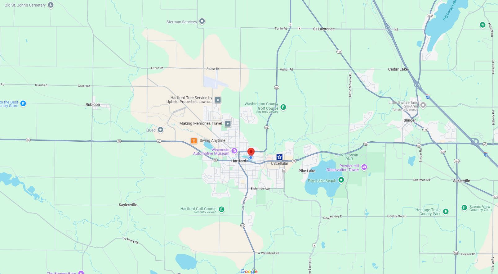 Hartford Showroom Location